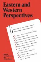 Eastern and Western Perspectives : Papers from the Joint Atlantic Canada/Western Canadian Studs. Conference.