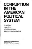 Corruption in the American political system /