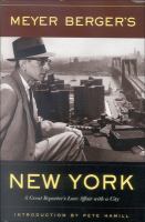 Meyer Berger's New York /