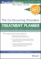 The Co-Occurring Disorders Treatment Planner, with DSM-5 Updates.