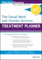 The Social Work and Human Services Treatment Planner, with DSM 5 Updates.