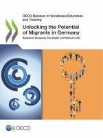 Unlocking the Potential of Migrants in Germany.