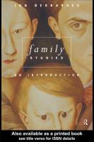 Family studies an introduction /