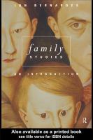 Family Studies : An Introduction.