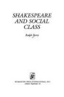 Shakespeare and social class /