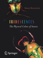 Iridescences The Physical Colors of Insects /