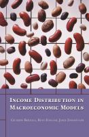 Income distribution in macroeconomic models