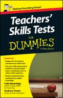 Teachers' skills tests for dummies