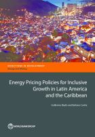 Energy pricing policies for inclusive growth in Latin America and the Caribbean