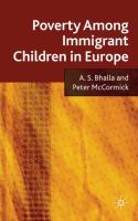 Poverty among immigrant children in Europe