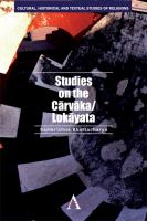 Studies on the Cārvāka/Lokāyata /