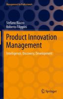 Product Innovation Management Intelligence, Discovery, Development /