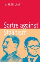 Sartre against stalinism /