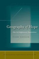 Geography of hope : exile, the Enlightenment, disassimilation /