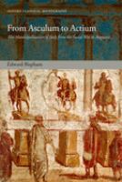 From Asculum to Actium : the municipalization of Italy from the Social War to Augustus /