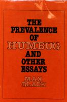 The prevalence of humbug, and other essays /