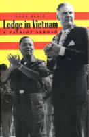 Lodge in Vietnam : a patriot abroad /