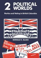 Two political worlds parties and voting in British Columbia /