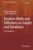 Random Walks and Diffusions on Graphs and Databases An Introduction /