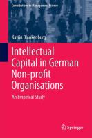 Intellectual Capital in German Non-profit Organisations An Empirical Study /