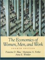 The economics of women, men, and work /