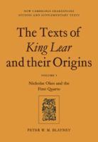 The texts of King Lear and their origins /