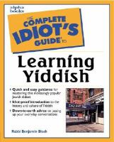 The complete idiot's guide to learning Yiddish