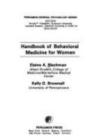 Handbook of behavioral medicine for women /