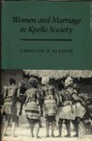 Women and marriage in Kpelle society /