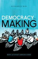 Democracy in the making : how activist groups form /