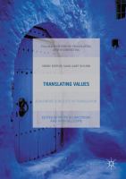 Translating Values : Evaluative Concepts in Translation.