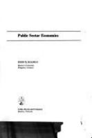 Public sector economics /