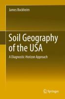 Soil Geography of the USA A Diagnostic-Horizon Approach /