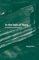 In the Vale of Tears : On Marxism and Theology, V.