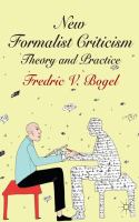 New formalist criticism : theory and practice /