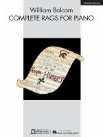 Complete rags for piano /