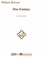 Duo fantasy : for violin and piano /