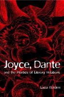 Joyce, Dante, and the poetics of literary relations language and meaning in Finnegans wake /