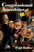 Congressional anecdotes /