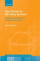 New parties in old party systems : persistence and decline in seventeen democracies /