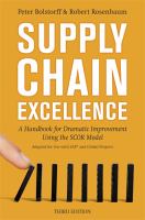 Supply chain excellence a handbook for dramatic improvement using the SCOR model /