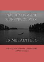 Naturalism and Constructivism in Metaethics.