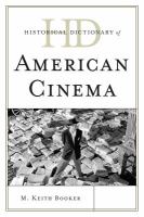 Historical Dictionary of American Cinema.