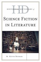 Historical dictionary of science fiction in literature