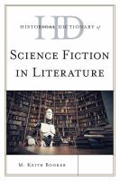 Historical Dictionary of Science Fiction in Literature.