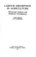 Labour absorption in agriculture : theoretical analysis and empirical investigations /