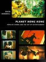Planet Hong Kong : popular cinema and the art of entertainment /