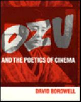 Ozu and the poetics of cinema /