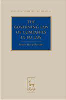 The governing law of companies in EU law