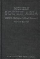 Modern South Asia : history, culture, political economy /